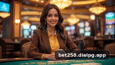 Imagem promocional da bet258 mostrando benefícios e ofertas da plataforma